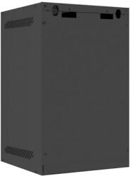 Lanberg 10" 9U fali szekrény (280x310, fekete)