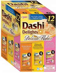 Inaba Foods Dashi Delights Delicate pelyhek csirkés keverék - nedves macskaeledel - 12x40g