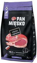 Pan Mięsko Borjú-bárányhús M - száraz kutyaeledel - 3kg