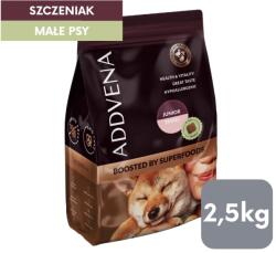 ADDVENA Boosted by superfoods Junior Small Beef - száraz kutyatáp - 2, 5 kg