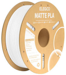 Elegoo Filament Imprimanta 3D Elegoo PLA Matte Alb (50.203.0251)