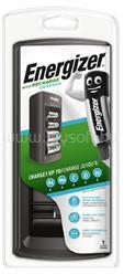 Energizer UNIVERSAL akkutöltő 240V, LED jelzés, FEKETE (ENERGIZER_E301335800) (ENERGIZER_E301335800)
