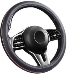 Autolife Bõrhatású Kormányvédõ 38cm / Pink betétes (00894) - aruhaz