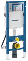 Geberit Duofix fali WC szerelőelem, 112 cm, Sigma 12 cm-es falsík alatti WC tartály, akadálymentes (111.350.00.6)