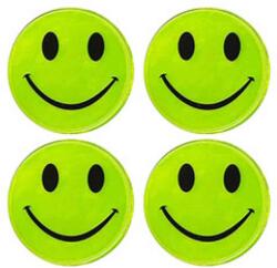 AUTOLIFE Fényvisszaverõs smiley-matrica, 4db (36169)