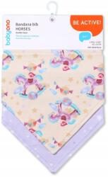 Babyono Лигавник-бандана BabyOno - Be Active, 2 броя, Horses (5901435414958) - ozone