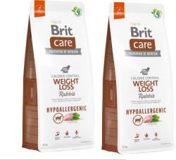 Brit CARE Хипоалергенна храна за кучета за отслабване с заешко месо 2x12кг