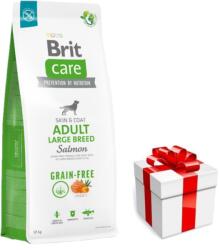 Brit care Беззърнена храна за възрастни кучета от големи породи със сьомга 12кг + безплатна изненада за кучето