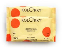 Kolorky Wet Wipes Hamamelis 120 darab (2× 60 darab) (BABY24954bun)