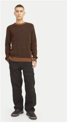 JACK & JONES Férfi pulóver, Jack and Jones, 304514241, Biopamut/Pamut, M INTL, Barna (0000304514241_M)