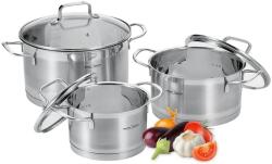 Proficook Set de Oale ProfiCook PC-KTS 1223, 6 piese, inox, inductie, 24 cm (PC-KTS1223)