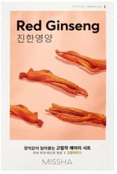 Missha Airy Fit Red Ginseng Masca hidratanta cu efect revitalizant sub forma de foaie 19 g Masca de fata