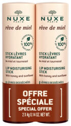 NUXE Rêve de Miel Lip Moisturising Stick balsam de buze hidratant 2x4 g