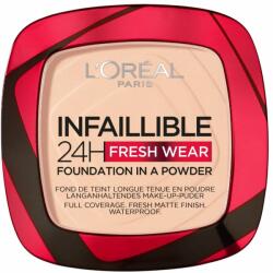L'Oréal L'Oréal Infallible Pudră compactă de lungă durată cu efect mat 130 True beige