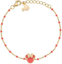 Disney Minnie egér aranyozott ezüst gyermek karkötő BS00077YL-55. CS