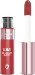 L'Oréal L'Oréal Lumi Le Liquid Blush blush lichid cu efect radiant 10 ml nuanţă 635 Glowy Worth It Medium