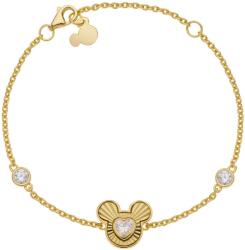 Disney Mickey egér aranyozott ezüst gyermek karkötő BS00073YZWL-55. CS