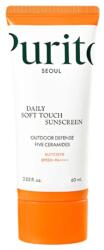 PURITO Crema de fata Daily Soft Touch cu factor de protectie SPF 50+, PA++++, 60 ml, Purito