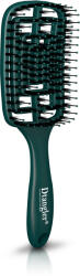 Dtangler Dry Blow, Glow And Go perie pătrată pentru uscarea părului culoare Emerald Green 1 buc - vivantis