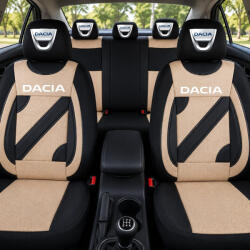  Üléshuzat készlet Nero Bej univerzális Dacia