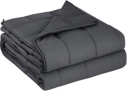 Ruhhy 19533 Antistressz súlyozott takaró 6 kg, 150 x 200 cm szürke (42226)