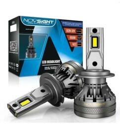  2 db H7 Canbus LED izzó készlet autó fényszóróhoz, 120W teljesítmény, 22.000 Lm fényerő, 12-24V