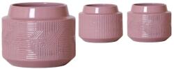  Kerámiakaspó "Maze Purple" válogatás kaspó átmérője kb. 9 cm