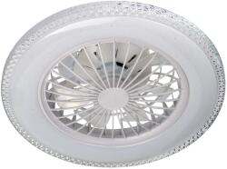 Polux Led димируемо таванно осветително тяло с вентилатор egypt led/48w/230v бяло + дистанционно управление (sa2494)