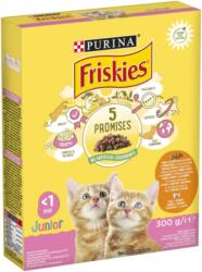 Friskies Száraz Macskaeledel Junior csirkével és tejjel 300g