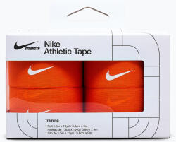 Nike Strength Bandaj elastic coeziv Nike Strenght Athletic Tape orange/white