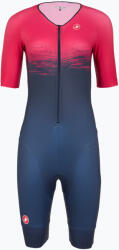 Castelli Costum de cislism pentru femei Castelli Core Tri W belgian blue/bright rose