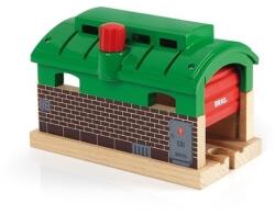 BRIO World, Locomotiva garaj, jucarie din lemn Trenulet