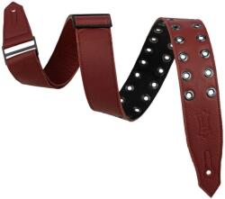 Levy's Rebel Leather Oxblood/Eyelet Каишка за китара (M80RBEY-BRG)