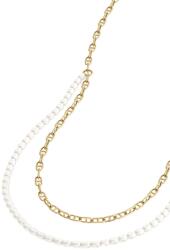 Fossil колие дамско месингово с перла Heritage (JA7321710)