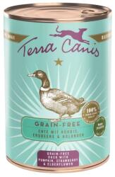 Terra Canis Grain-free Duck with pumpkin, strawberry & elderflower 6 x 400 g