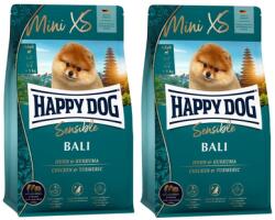 Happy Dog MiniXS Bali kistestű és miniatűr kutyáknak 2, 6 kg (2 x 1, 3 kg)