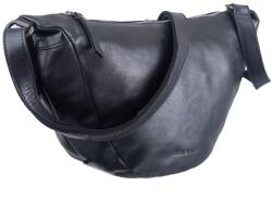 Greenburry Geanta umar dama piele naturala neagra 36 x 21 cm, Colombiana, Greenburry