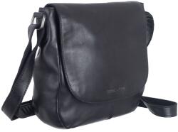 Greenburry Geanta umar dama piele naturala neagra 28 x 26 cm, Colombiana, Greenburry
