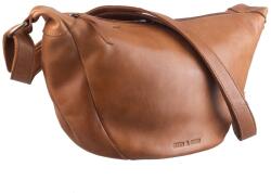Greenburry Geanta umar dama piele naturala coniac 36 x 21 cm, Colombiana, Greenburry