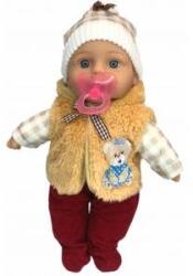 Gazelo AST. DOLL BABY, sound, 30 cm, 4 patterns, foil
