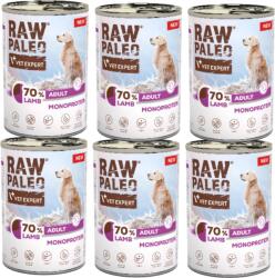 VetExpert Vetexpert Raw Paleo Monoprotein Adult Lamb 6x400 g