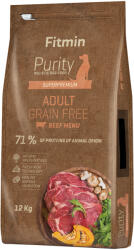 Fitmin 2x12kg Fitmin Purity Adult marha (gabonamentes) száraz kutyatáp