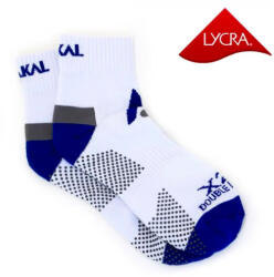 Karakal Șosete Socks X2+ Men Ankle White/Navy-41-47