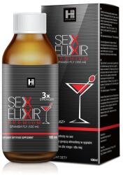 Eromed Picături afrodisiace pentru cupluri, Sex Elixir Premium Spanish Fly, stimulează libidoul și intensifică senzațiile, 100 ml (17-00042)