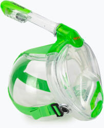 SEAC Gyermek teljes arcot fedő búvármaszk sznorkelezéshez SEAC Libera lime transparent/lime