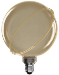 EMOS Z5CS11 LED izzó E27 G130SRA 4W 220lm 1800K meleg fehér flame izzószál vintage 2 év garancia (Z5CS11)