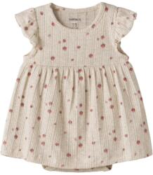 NAME IT Rochie-body fete fără mâneci, crem, roz, 56-74 crud (14EAFF)