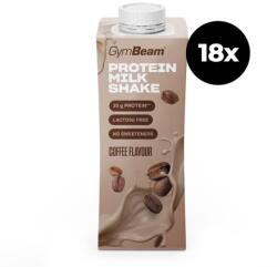 GymBeam Protein Milkshake 18 x 250 ml cafea