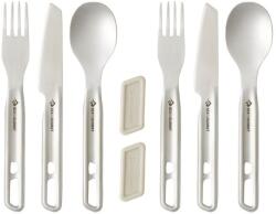 Sea to Summit Tacâmuri Sea to Summit Detour Stainless Steel Cutlery Set, 6 buc
