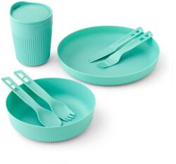 Sea to Summit Set veselă Sea to Summit Passage Dinnerware Set, 7 buc, aqua sea